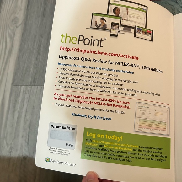 Lippincott Q&A Review for NCLEX-RN Review For NCLEX-RN ISBN-13: 978-1469886619 - Picture 2 of 2